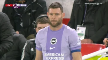 جماهير ليفربول تكرم جيمس ميلنر بتصفيق حار تقديرًا لقيادة اللاعب ومهنيته بعد رحيله إلى برايتون 1